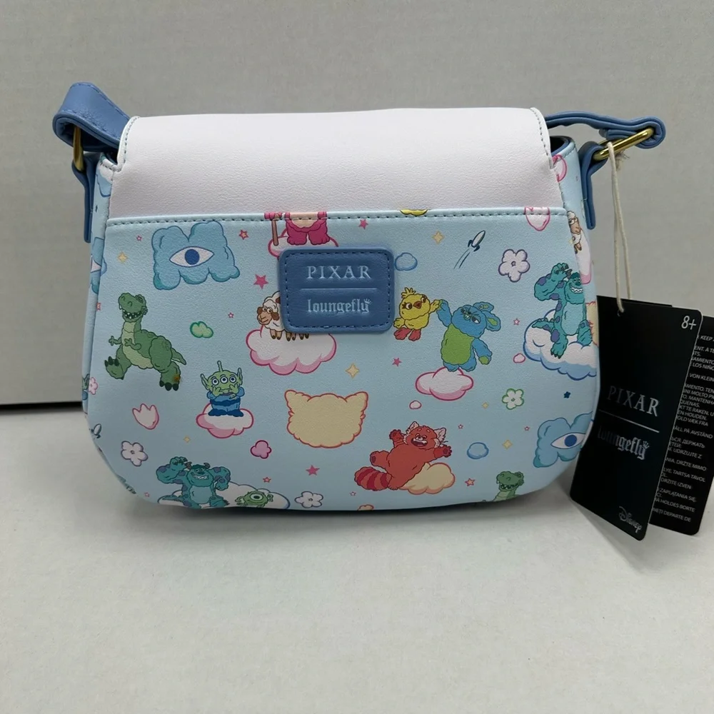 Loungefly Disney Pixar Characters Clouds Crossbody Bag